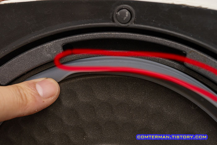 쿠쿠 압력솥 패킹 압력돌기 밀착