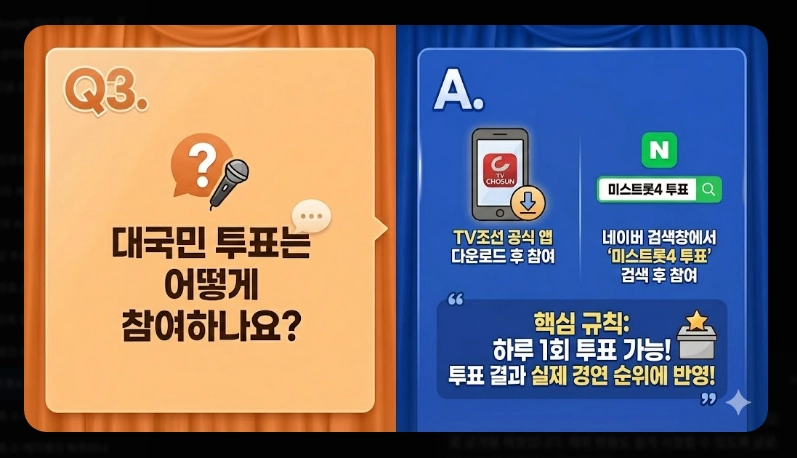 미스트롯4 결승진출자 명단 [본선 4차 16인] TOP5 유력 후보 분석 및 투표 방법