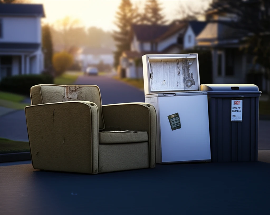 대형 폐기물 신고부터 수거까지, 화양..