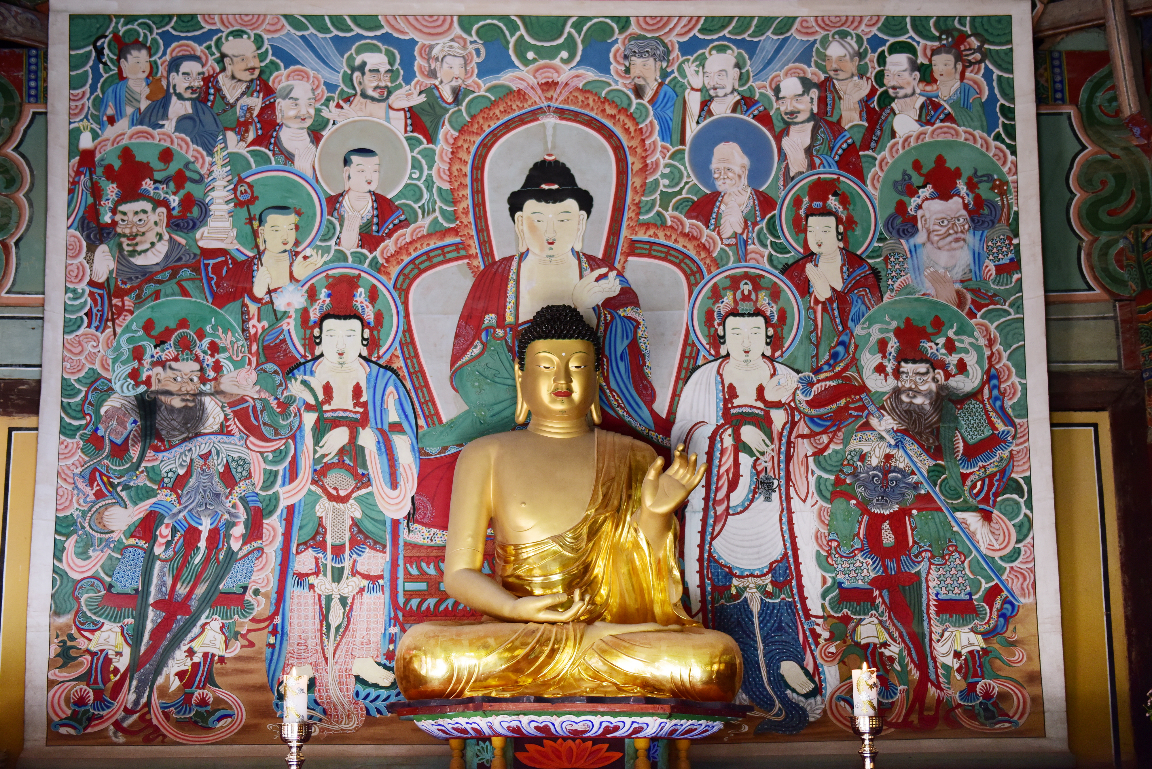 경주 불국사 금동아미타여래좌상