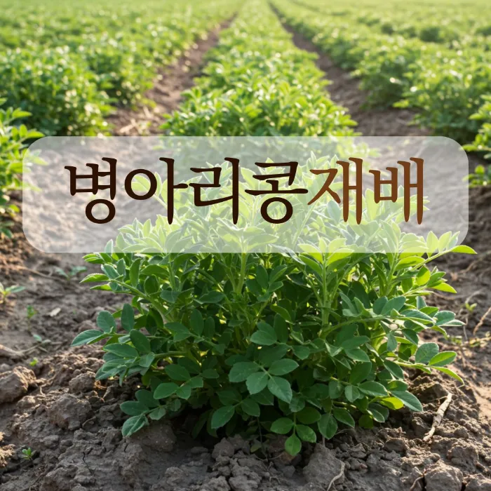 병아리콩 재배 따뜻한 흙 파종 관리 물 절약_4