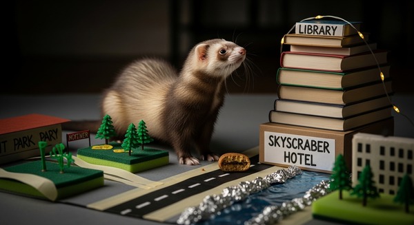 페럿의 밤 활동성, 스트레스 신호, 보호자 대응법 정리 관련 사진