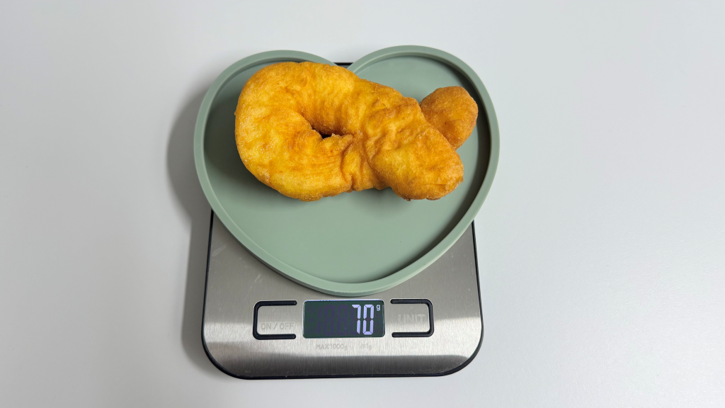 수원 자미당 효원점, 가성비 꽈배기와 찹쌀도너츠 무게와 칼로리!