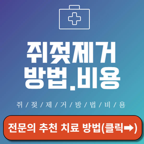 전문의 추천 치료 방법