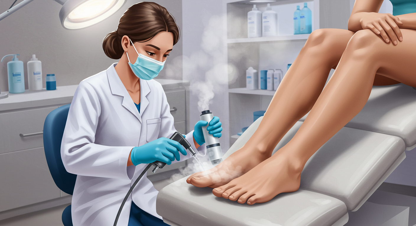 굳은살 관리, 티눈 제거, 피부과 치료