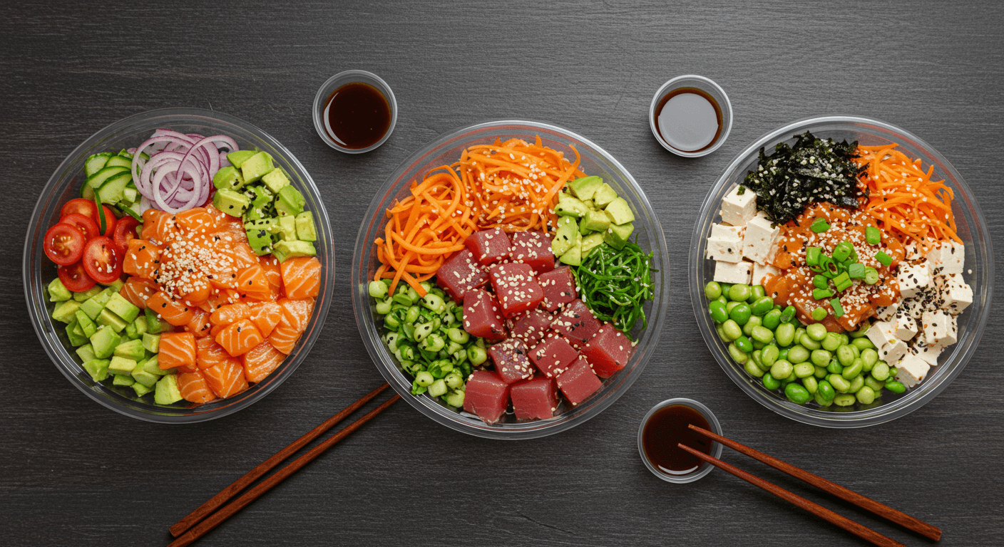 포케, 포케보울, 연어포케, 참치포케, 포케소스, 다이어트식단, 건강식, 하와이음식, 저탄고지, 홈메이드포케