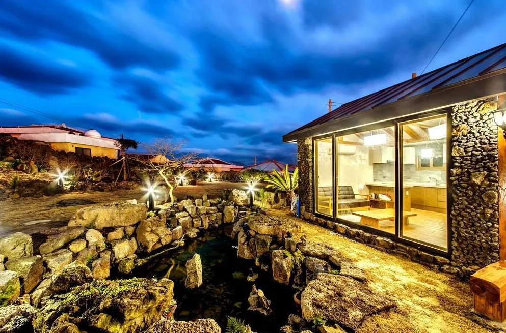 제주도 숙소 전경