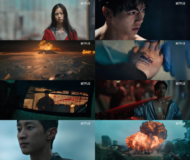 넷플릭스 드라마 스위트홈 시즌2 주요장면