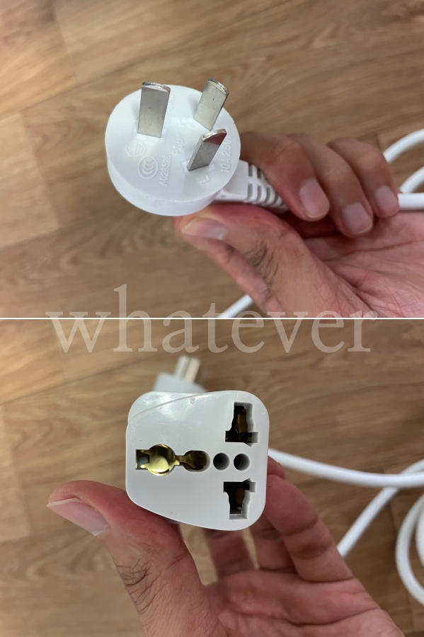 중국 전자제품 전원코드 돼지코