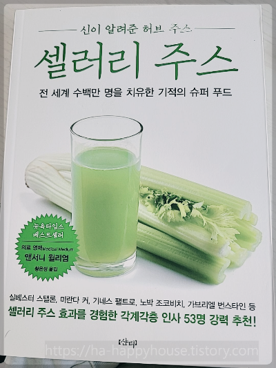 신이 알려준 허브 셀러리 주스