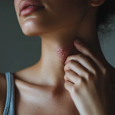 목에 물집 통증 완화5