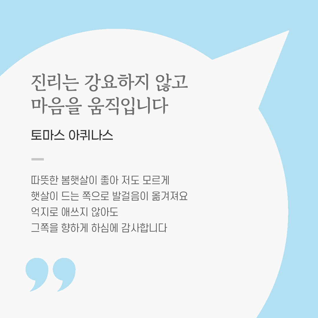 오늘 가톨릭 명언 영성 글귀 이미지