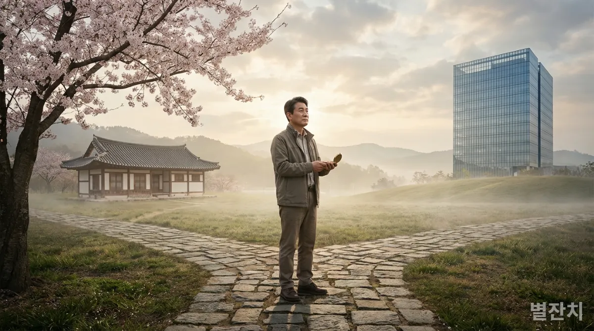 가치관의 교차로에서 삶의 방향을 정하는 한국인