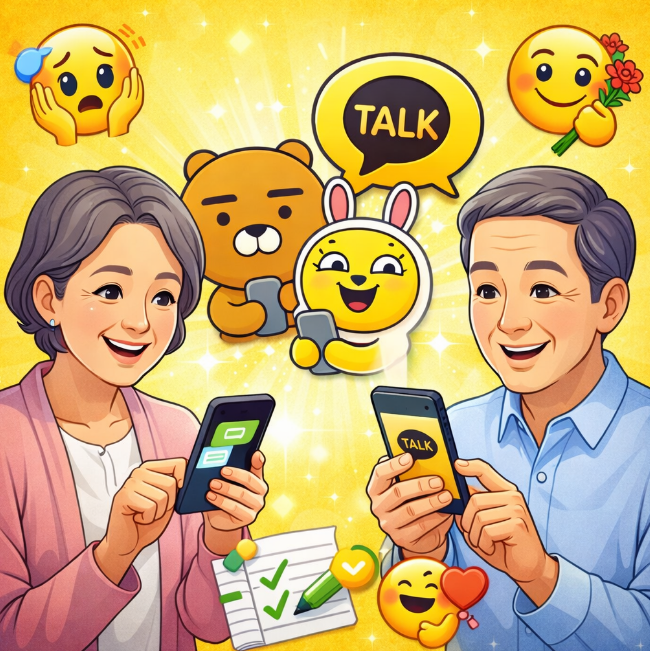 카카오톡 사용법과 올바른 대화 예절