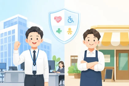 4대보험 가입 기준 비교 설명 장면5