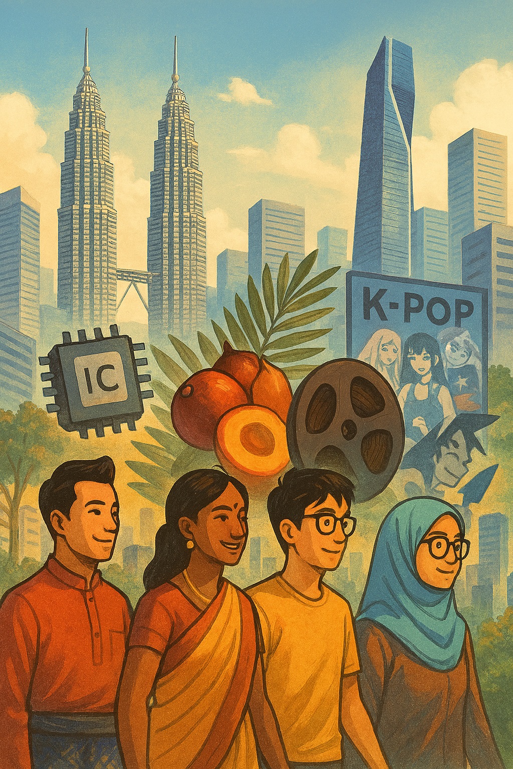 말레이시아의 경제와 다양한 문화