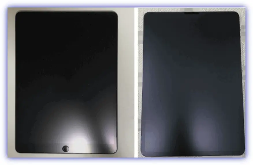 저반사필름-종이필름비교사진