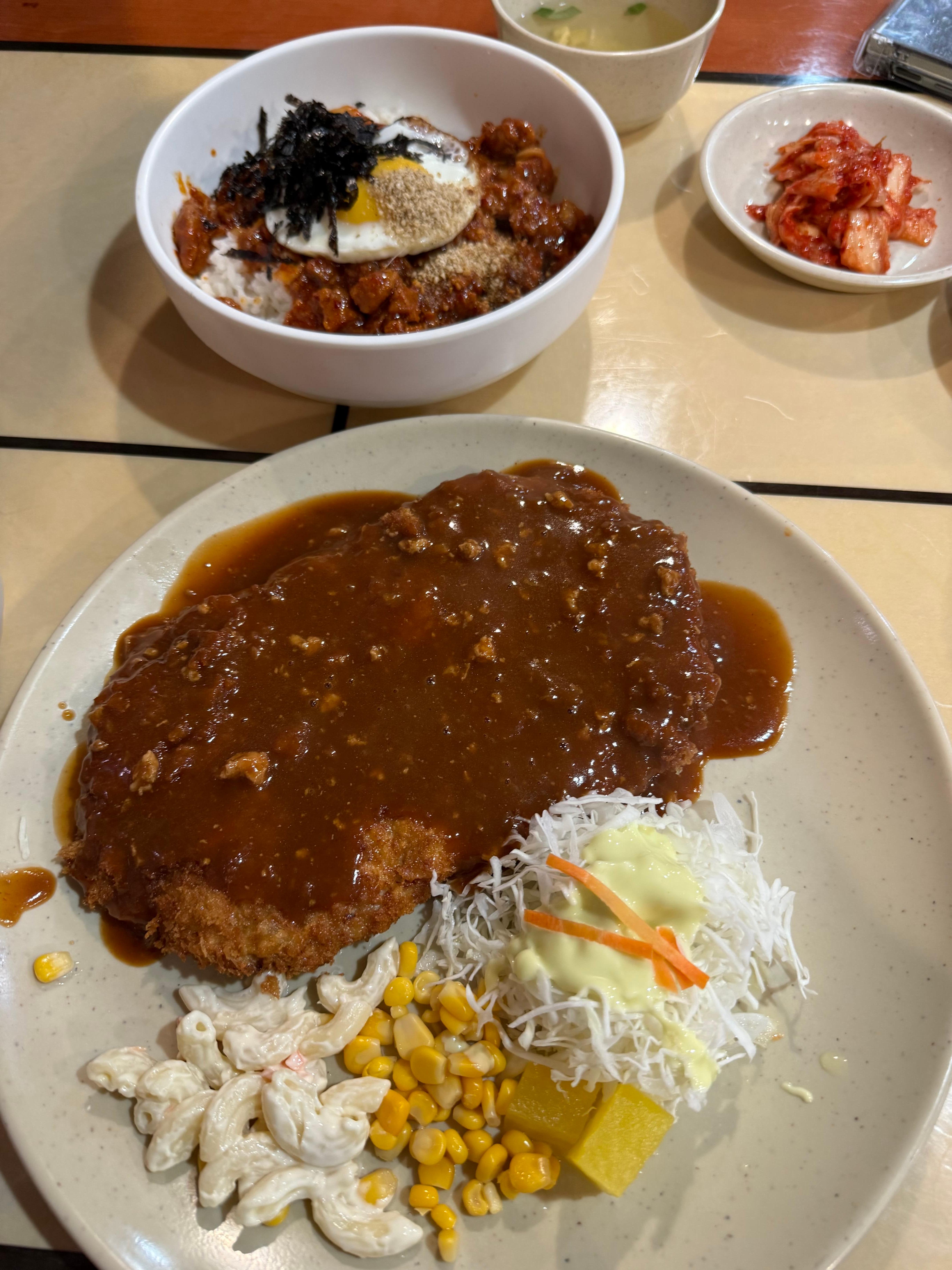 강릉맛집 돈까스 학사식당