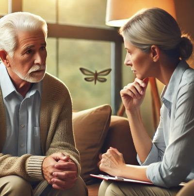 노인 전문 심리 상담가 역활 관련 이미지