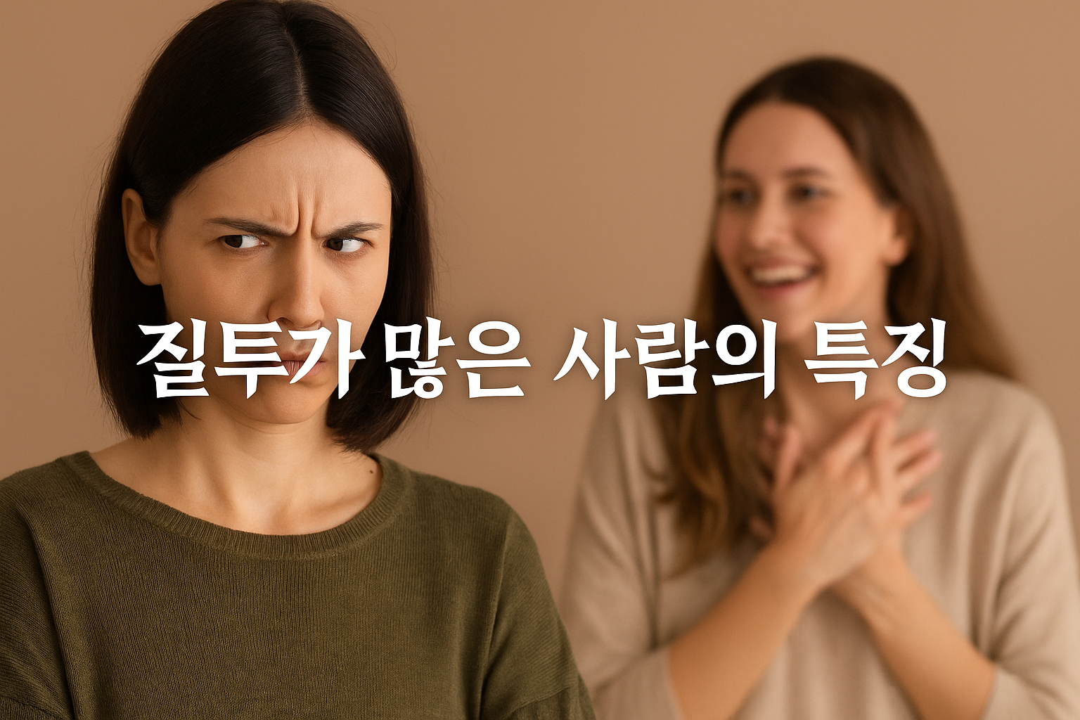 질투가 많은 사람의 특징 7가지 왜 그들은 늘 비교할까