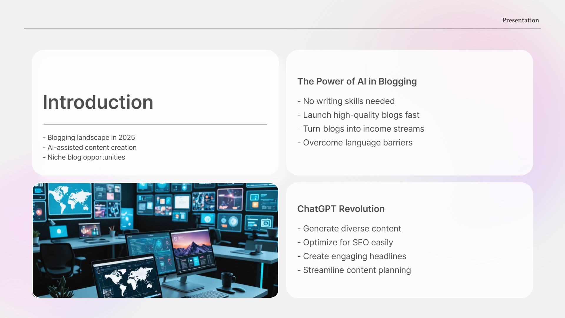 How to Start a Niche Blog Using ChatGPT in 2025