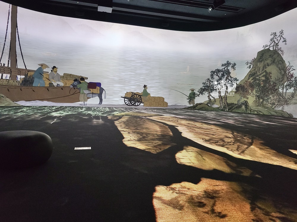 국립중앙박물관 시원한 여름 가볼만한곳, 디지털 실감 영상 후기