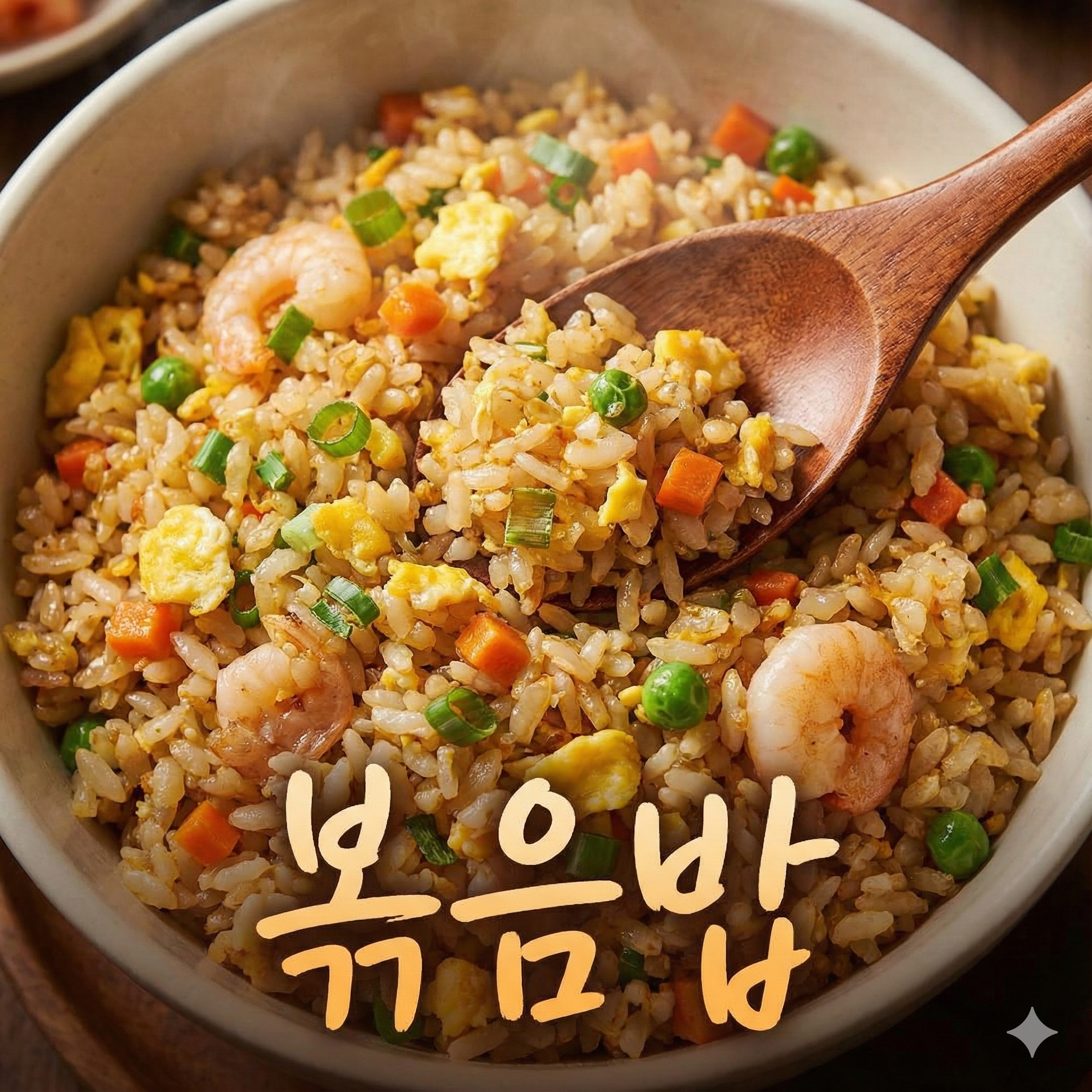 3분 볶음밥 레시피