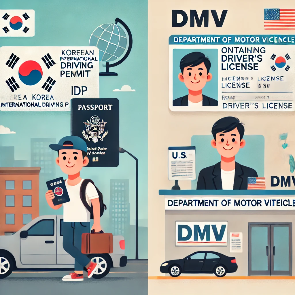한국 국제 운전면허 vs 미국 현지 운전면허, 무엇이 유리할까?