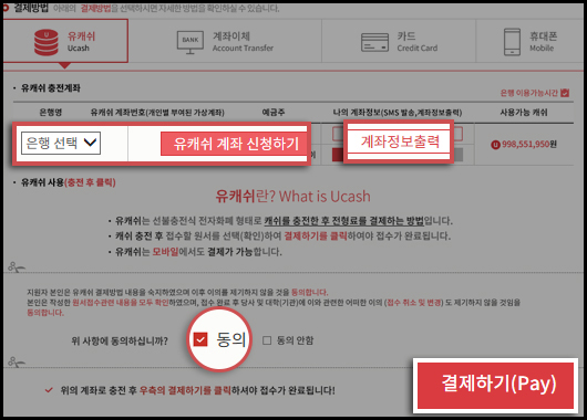대학 원서 접수 사이트