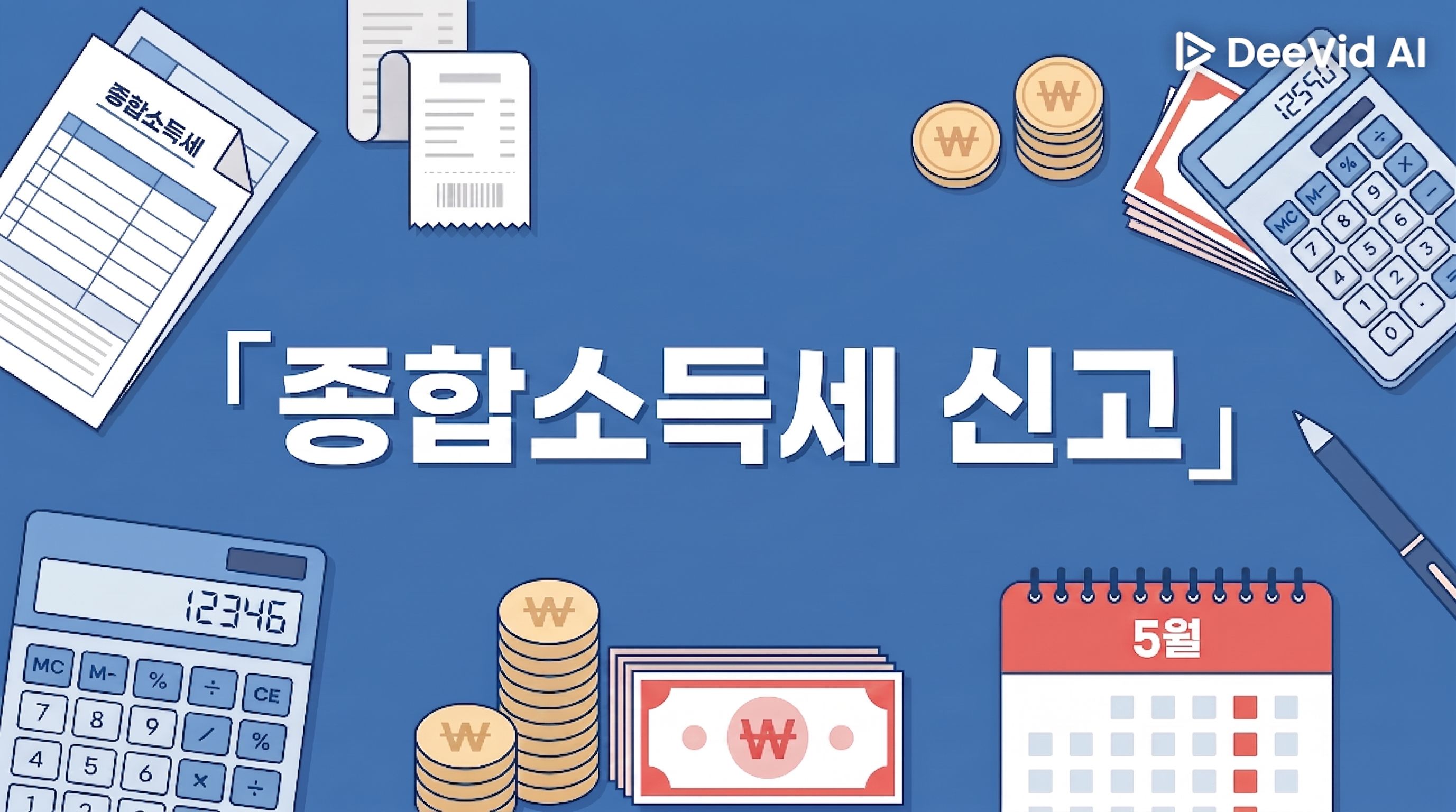 2026년도 종합소득세 신고 방법