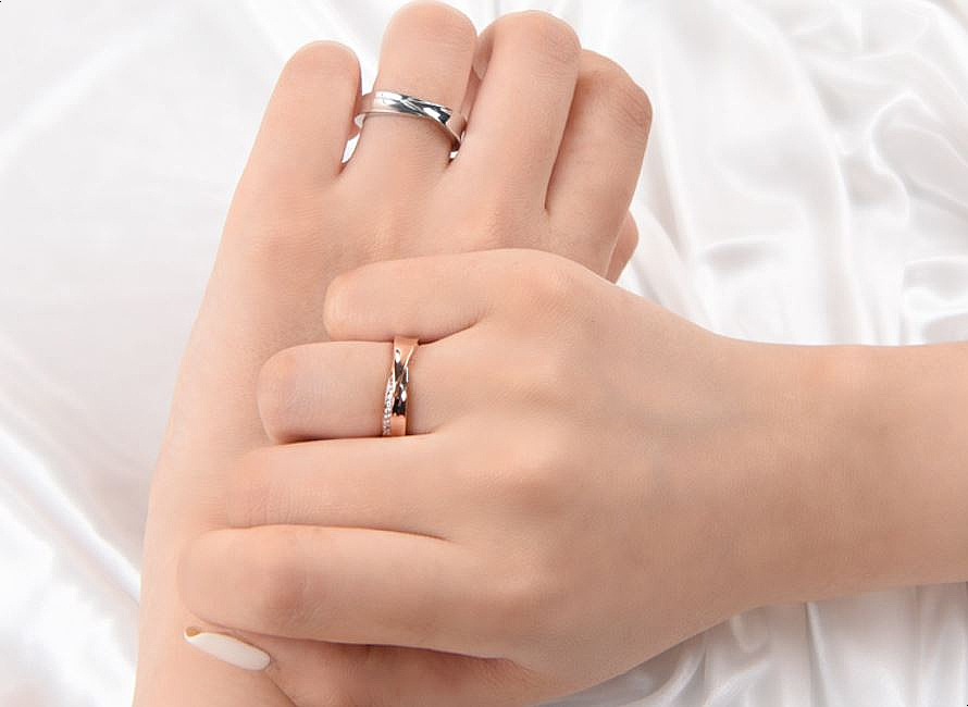 미니골드 커플링 착용