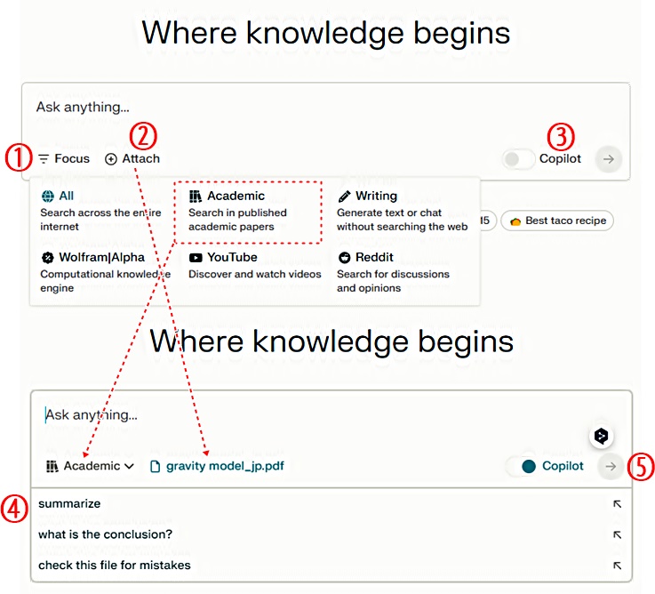 퍼블렉시티 AI │논문 번역 및 요약 준비