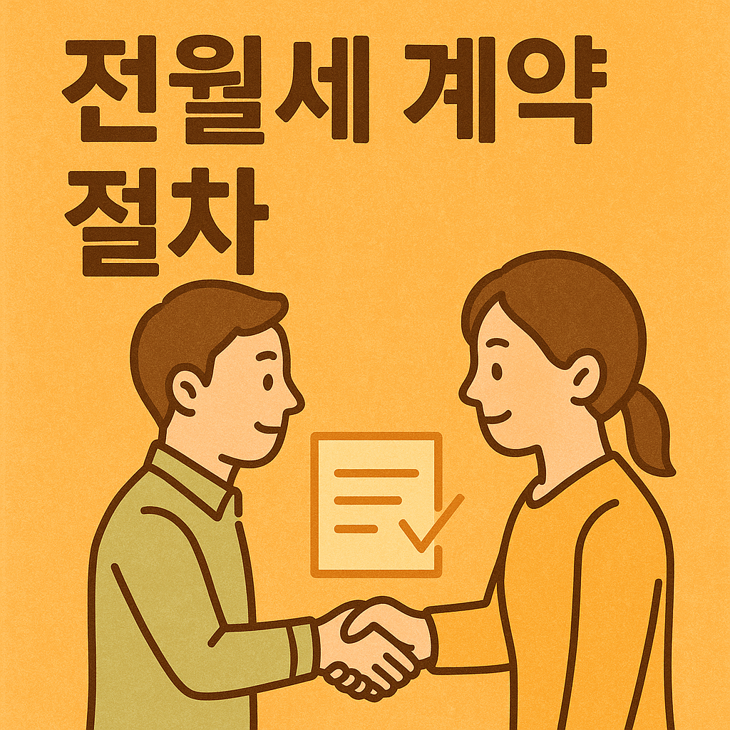 전월세 계약절차 관련사진