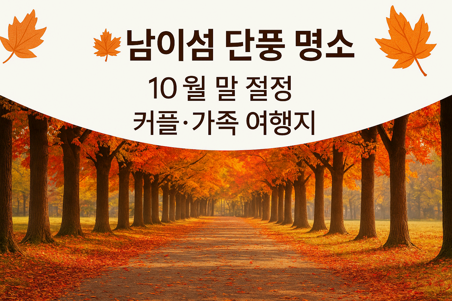 단풍 구경가볼만한곳