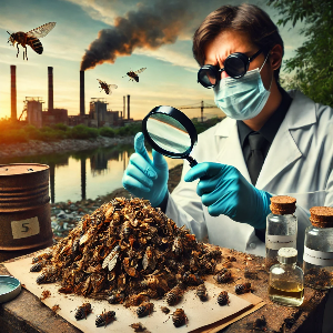 곤충으로 환경 범죄를 수사한다.