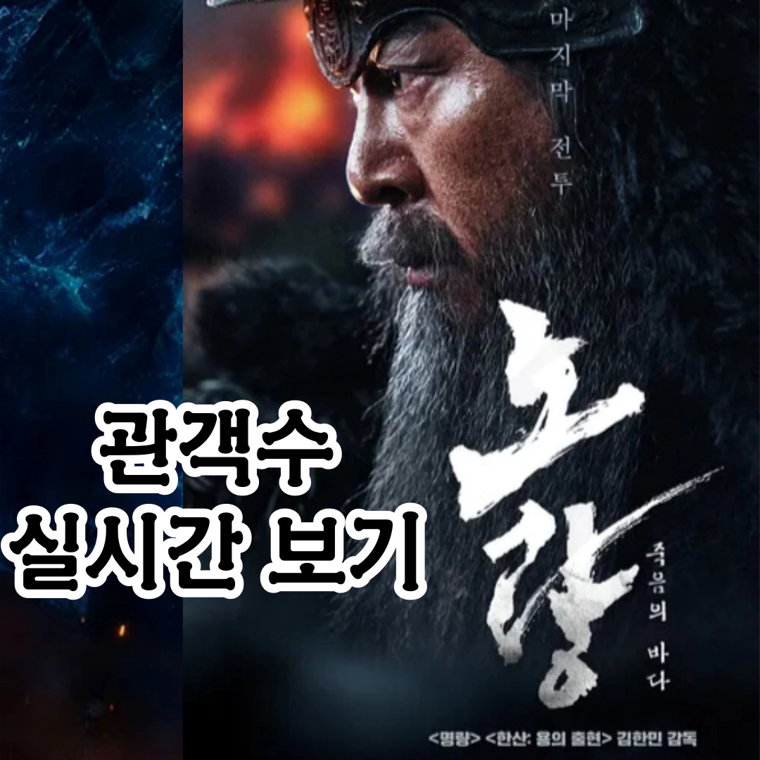 노량: (누적) 관객수 실시간 정보-출연진(등장인물)