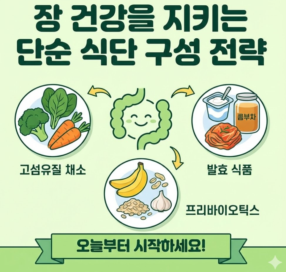 장 건강을 지키는 단순 식단 구성 전략 썸네일