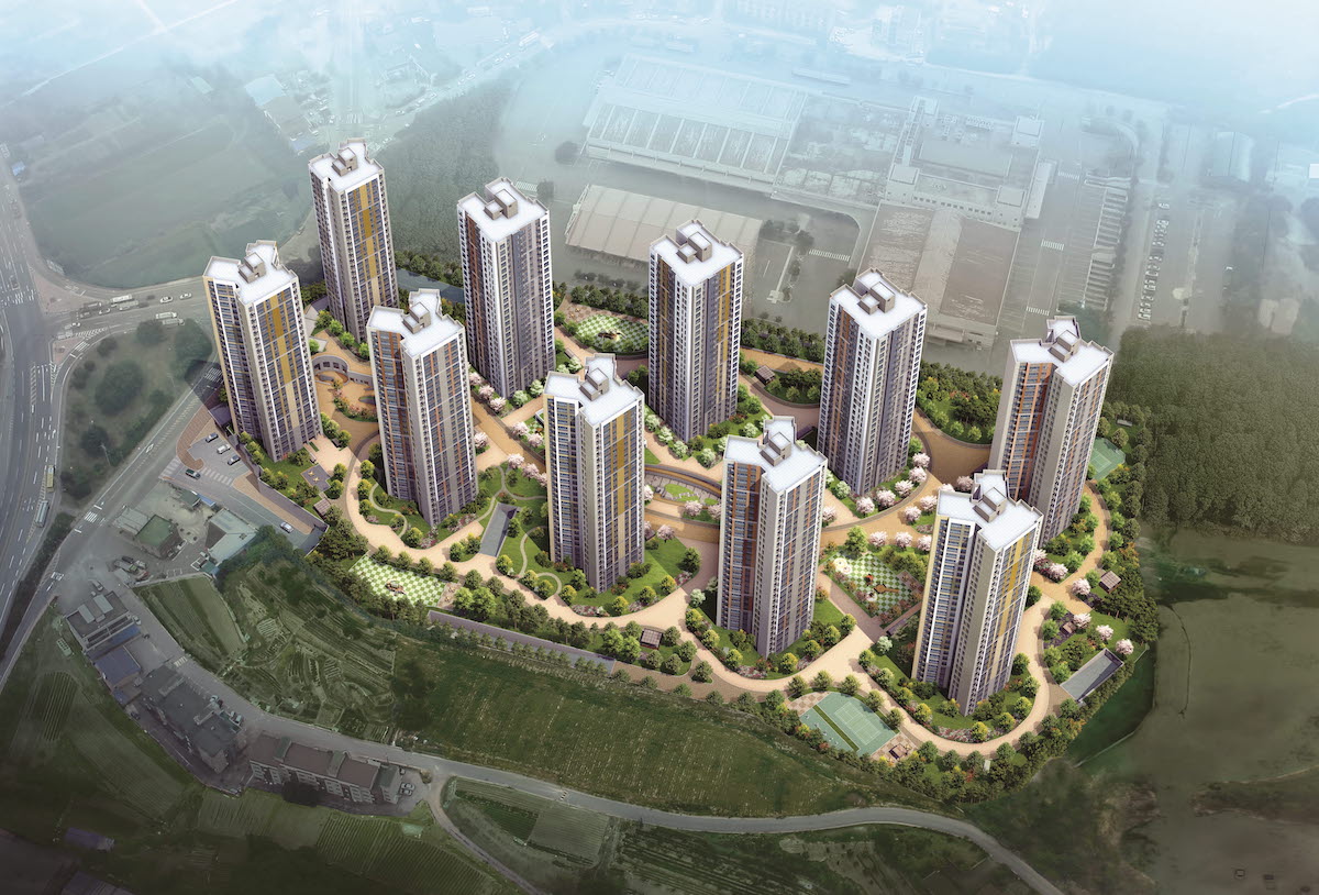 북천안자이 포레스트 전경