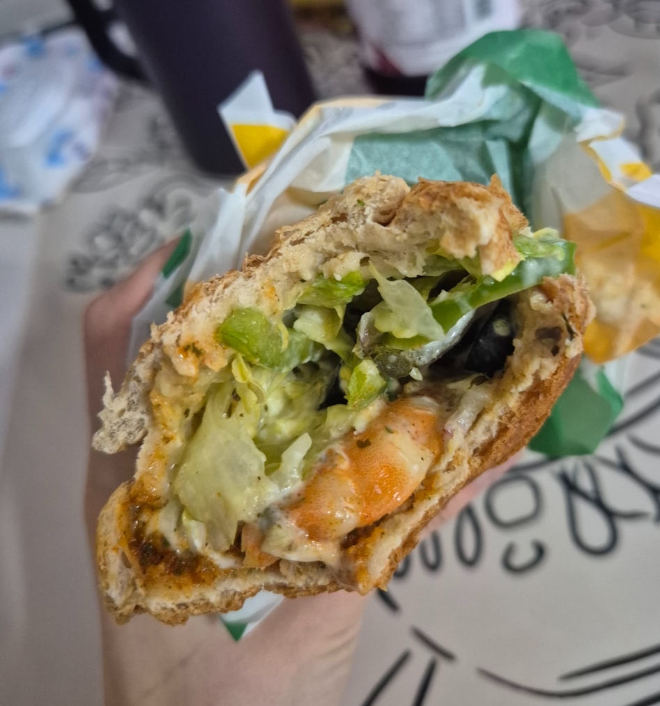 스파이시 쉬림프 샌드위치