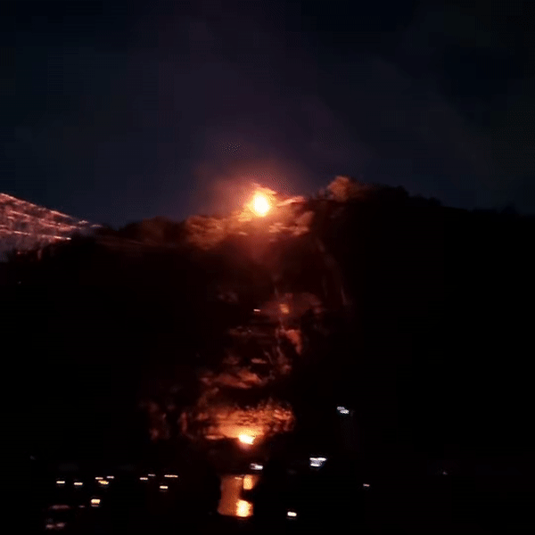 줄불놀이 낙화야