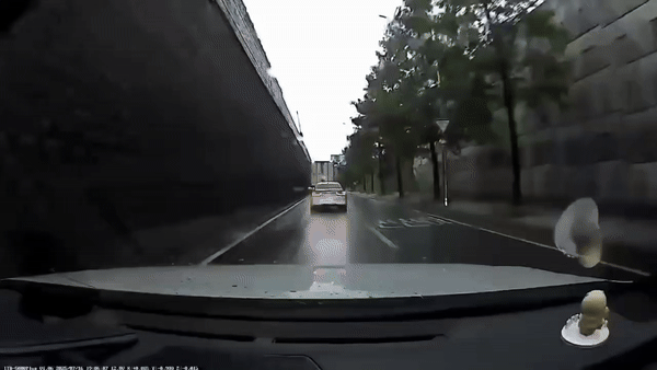 오성 옹벽 붕괴 사고 영상