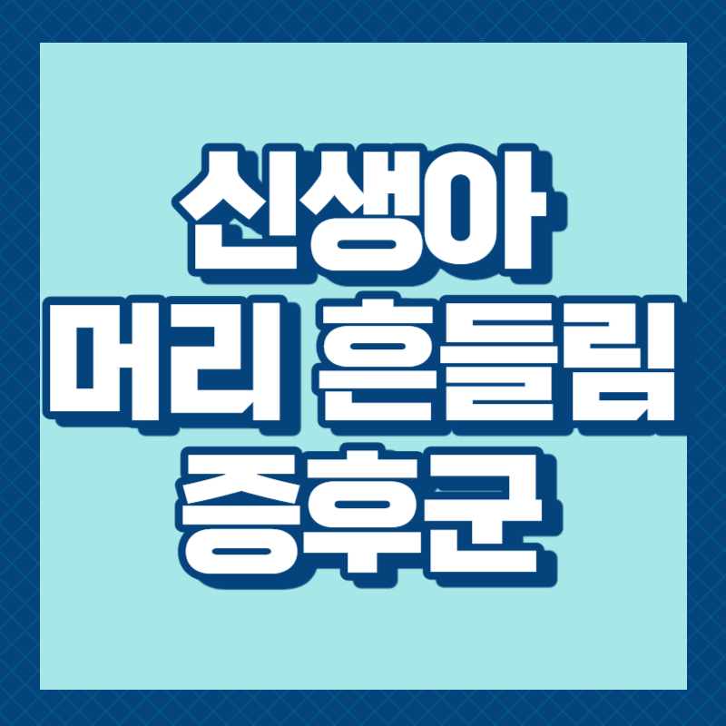 신생아 머리 흔들림 증후군