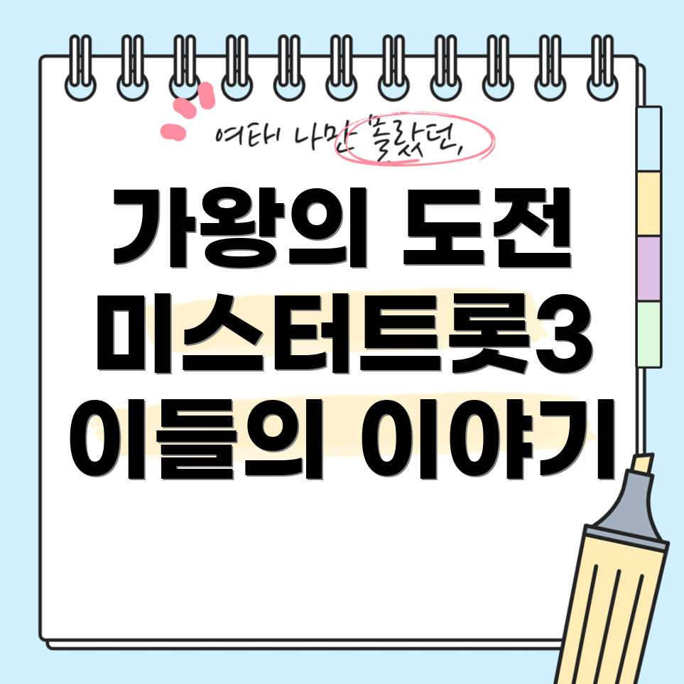 미스터트롯3