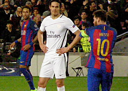 네이마르, 카바니, 메시