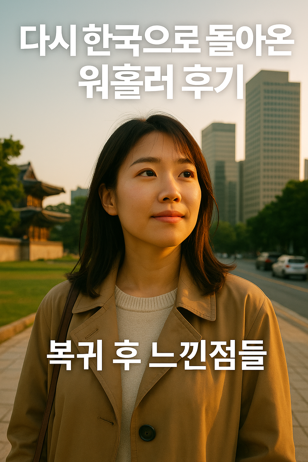 한국으로 돌아온 워홀러의 모습
