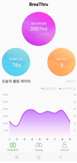 블루투스앱 화면