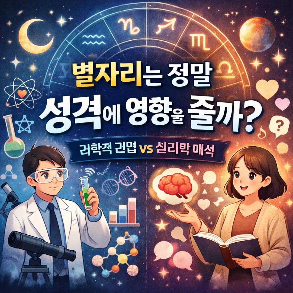 별자리는 정말 성격에 영향을 줄까? 과학적 관점과 심리학 해석