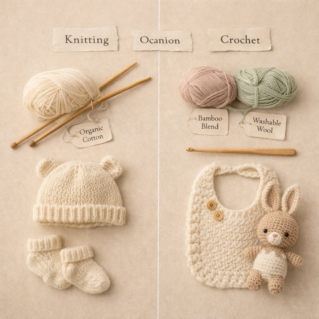 초보 엄마를 위한 아기용 니트