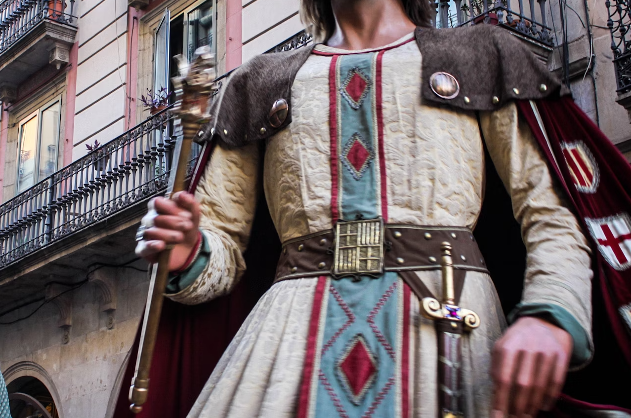 전통의상을 입은 남자