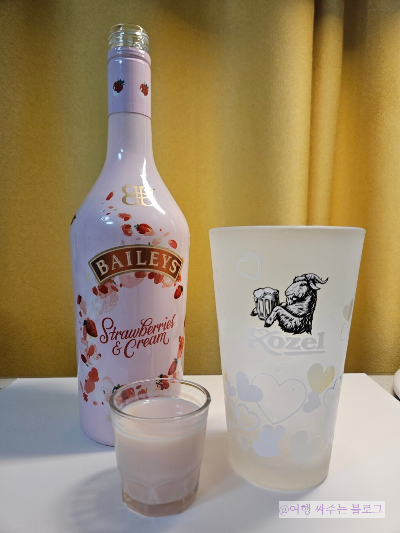 #Baileys strawberries&cream #베일리스 스트로베리앤크림 #파타야여행쇼핑 #방콕면세점술 #방콕면세점쇼핑